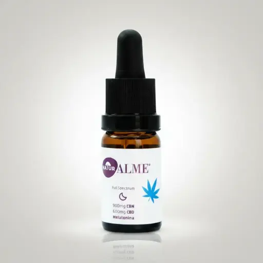 [ALM1229] Extrato Integral de Cânhamo Noite – CBN + CBD + Melatonina